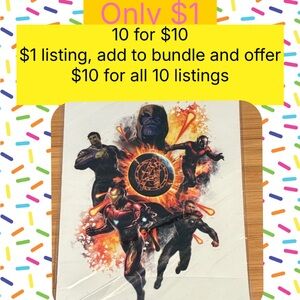 Marvel Avengers Heroic Decal